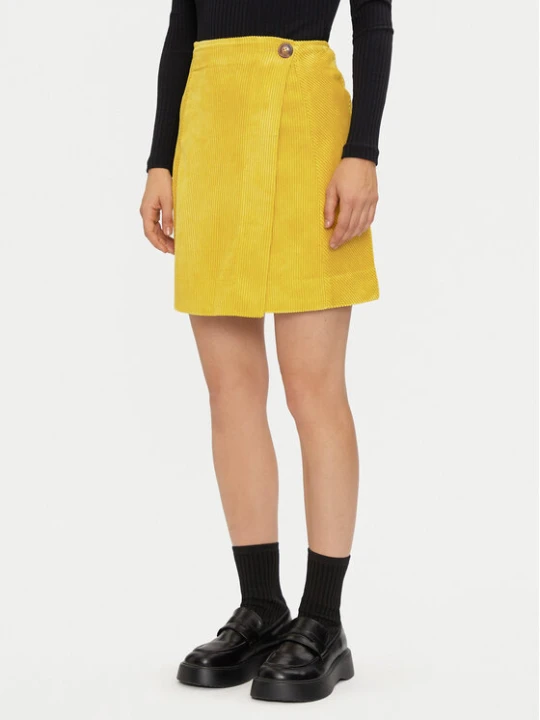Zdjęcie produktu United Colors Of Benetton Spódnica mini 4Q5GD0048 Żółty Regular Fit