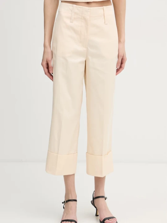 Zdjęcie produktu United Colors of Benetton spodnie chinos damskie bawełniane