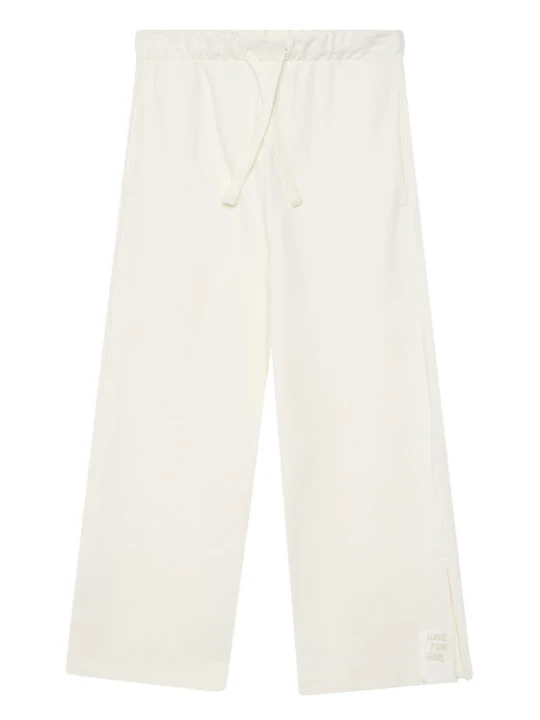 Zdjęcie produktu United Colors Of Benetton Spodnie dresowe 3NBMCF06K Écru Relaxed Fit Kremowy