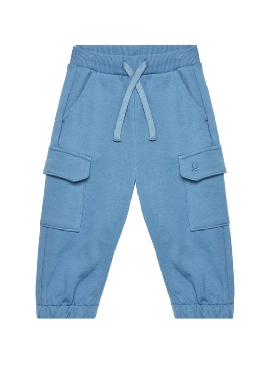 Zdjęcie produktu United Colors Of Benetton Spodnie dresowe 3UNIGF045 Niebieski Regular Fit