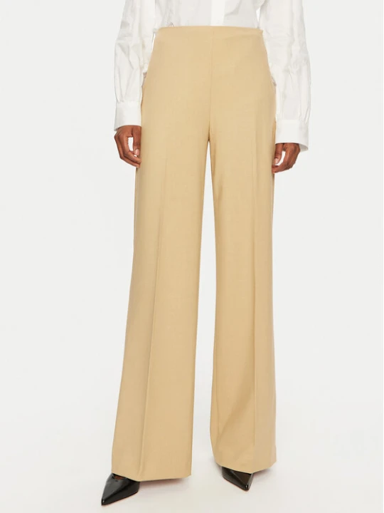 Zdjęcie produktu United Colors Of Benetton Spodnie materiałowe 4962DF01Z Beżowy Wide Leg