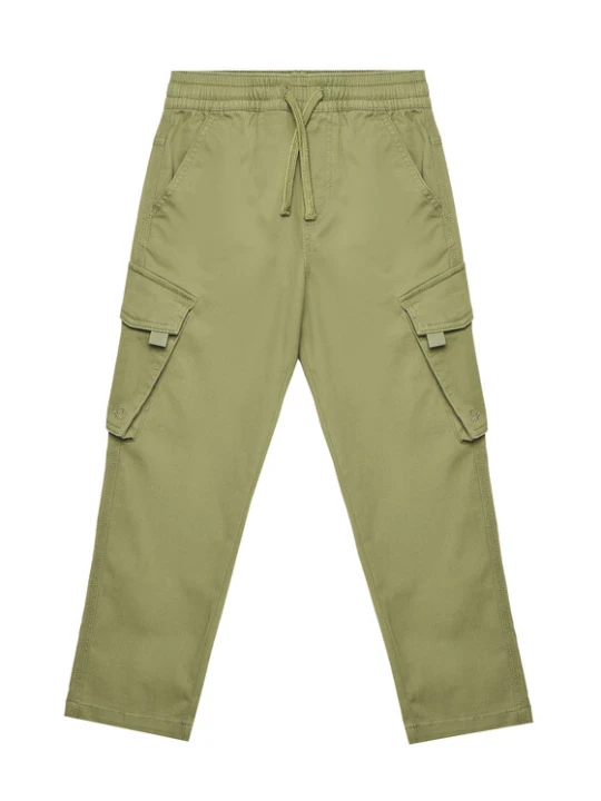 Zdjęcie produktu United Colors Of Benetton Spodnie materiałowe 4TCGCF049 Zielony Regular Fit