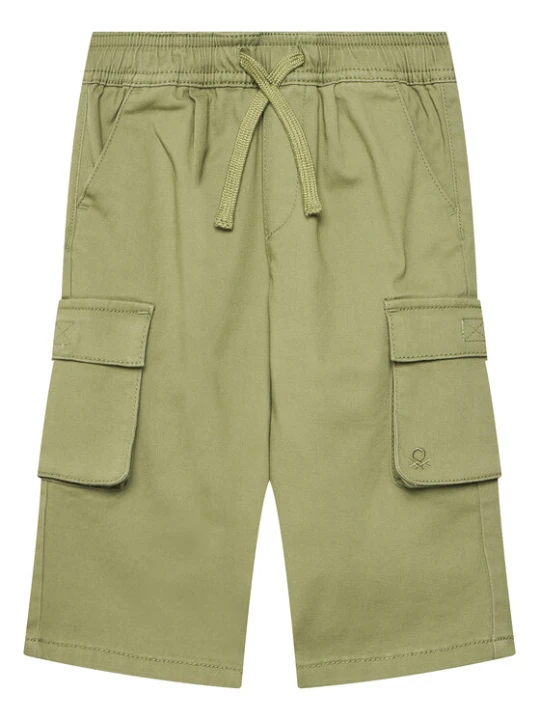 Zdjęcie produktu United Colors Of Benetton Spodnie materiałowe 4TCGGF02B Zielony Regular Fit