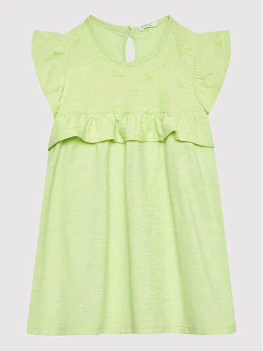 Zdjęcie produktu United Colors Of Benetton Sukienka codzienna 31KAAV001 Zielony Regular Fit