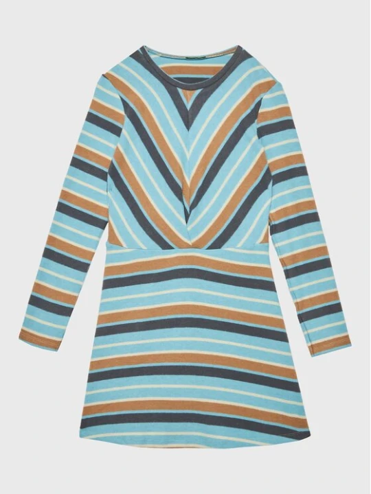 Zdjęcie produktu United Colors Of Benetton Sukienka codzienna 3FVTCV008 Niebieski Regular Fit