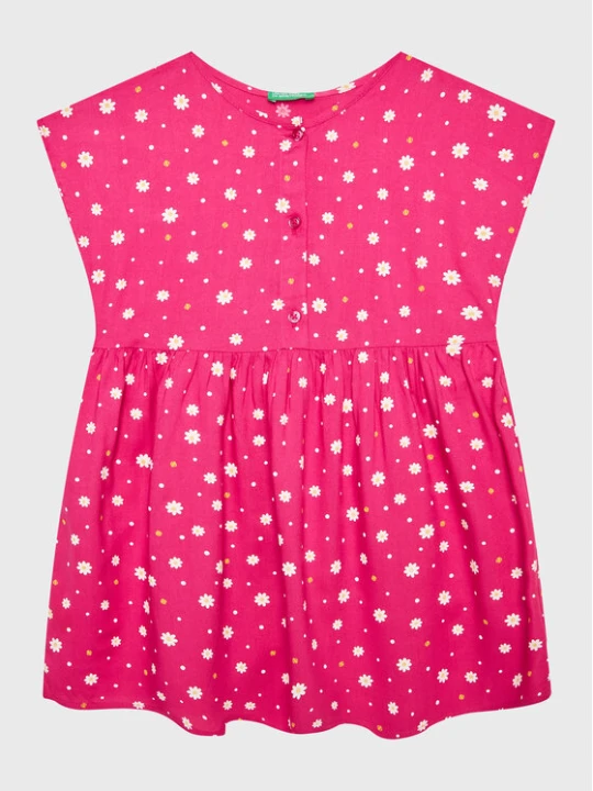 Zdjęcie produktu United Colors Of Benetton Sukienka codzienna 4EKJGV00M Różowy Regular Fit