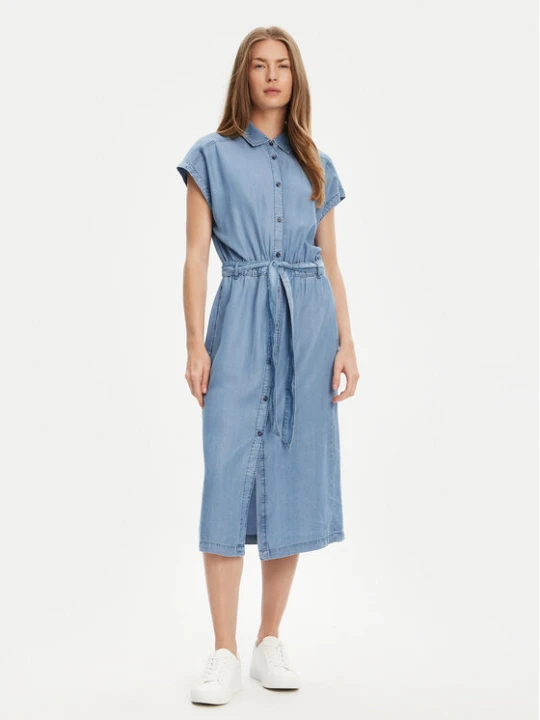 Zdjęcie produktu United Colors Of Benetton Sukienka koszulowa 4KHNDV0BI Niebieski Regular Fit
