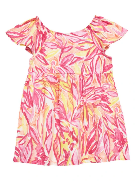 Zdjęcie produktu United Colors Of Benetton Sukienka letnia 34VAGV010 Różowy Relaxed Fit