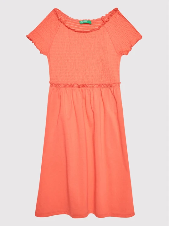 Zdjęcie produktu United Colors Of Benetton Sukienka letnia 3IUE0V005 Różowy Regular Fit