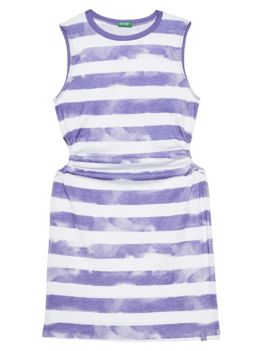 Zdjęcie produktu United Colors Of Benetton Sukienka letnia 3SL3CV013 Fioletowy Regular Fit
