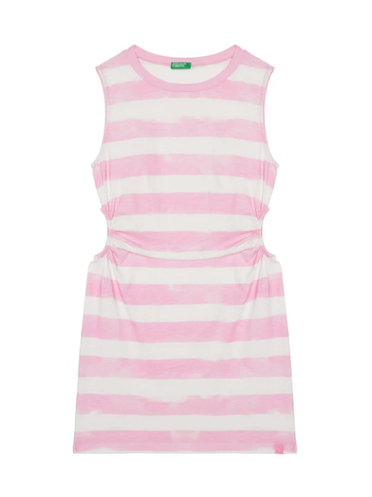 Zdjęcie produktu United Colors Of Benetton Sukienka letnia 3SL3CV013 Różowy Regular Fit