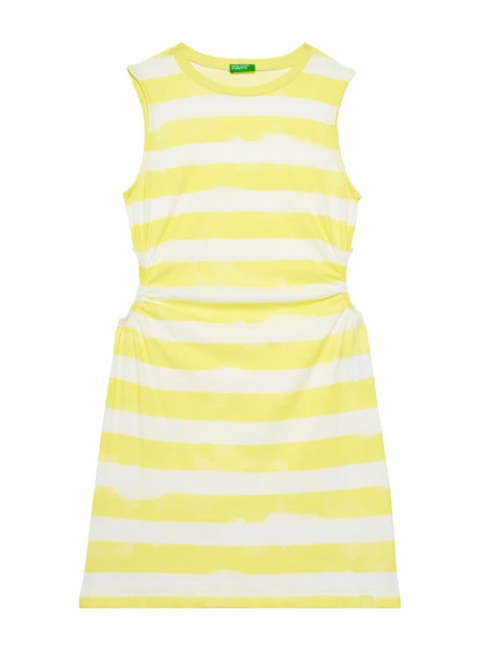 Zdjęcie produktu United Colors Of Benetton Sukienka letnia 3SL3CV013 Żółty Regular Fit