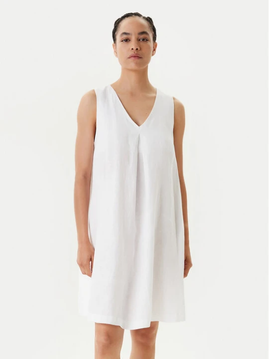 Zdjęcie produktu United Colors Of Benetton Sukienka letnia 4AGHDV0AX Biały Relaxed Fit