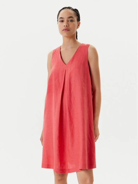 Zdjęcie produktu United Colors Of Benetton Sukienka letnia 4AGHDV0AX Czerwony Relaxed Fit