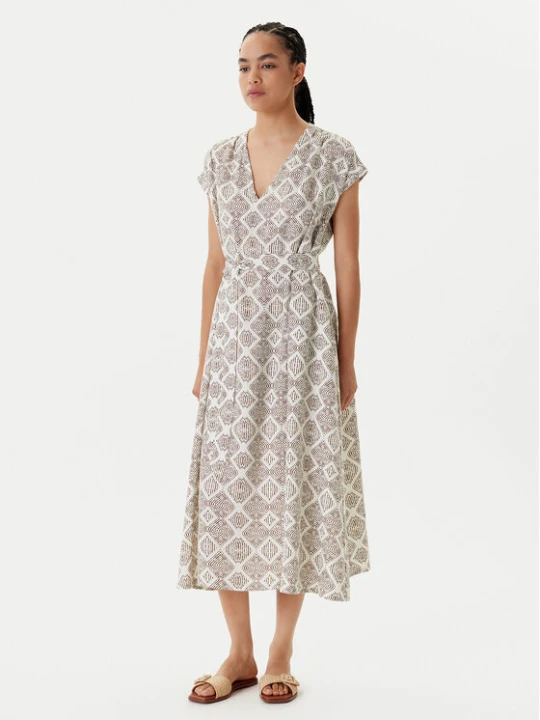 Zdjęcie produktu United Colors Of Benetton Sukienka letnia 4KPRDV0BB Beżowy Relaxed Fit