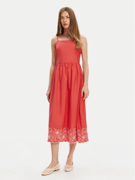 Zdjęcie produktu United Colors Of Benetton Sukienka letnia 4KUSDV0B7 Czerwony Regular Fit