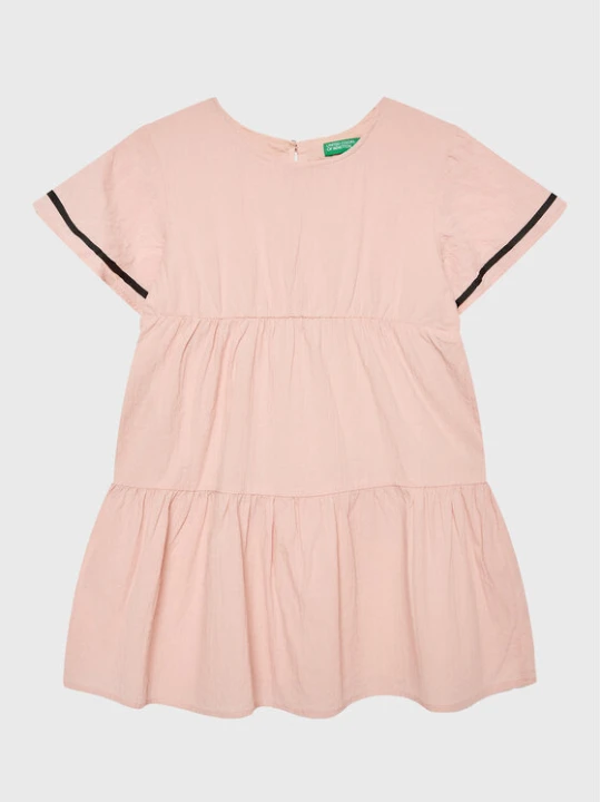 Zdjęcie produktu United Colors Of Benetton Sukienka letnia 4O9TGV00P Różowy Regular Fit