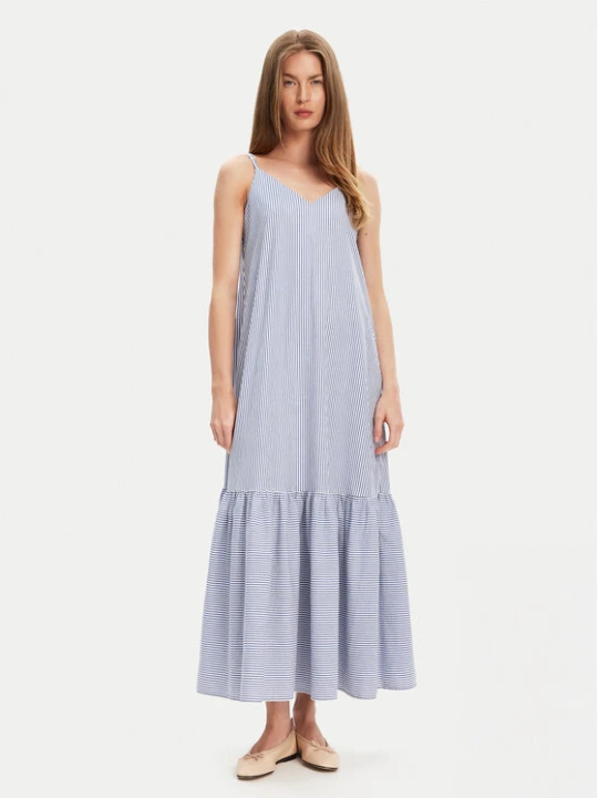 Zdjęcie produktu United Colors Of Benetton Sukienka letnia 4SZRDV0B8 Niebieski Relaxed Fit