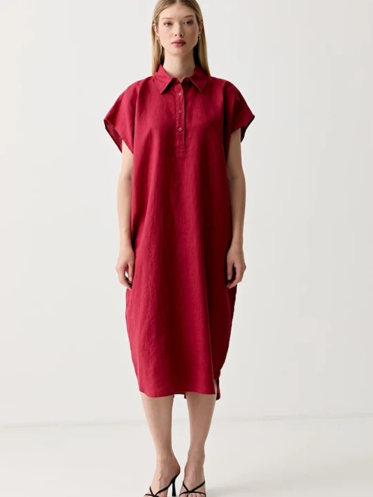 Zdjęcie produktu United Colors of Benetton sukienka letnia lniana
