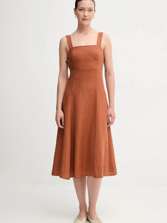 Zdjęcie produktu United Colors of Benetton sukienka lniana