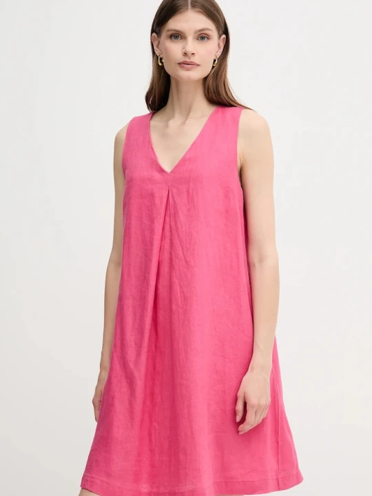 Zdjęcie produktu United Colors of Benetton sukienka lniana