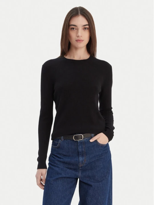 Zdjęcie produktu United Colors Of Benetton Sweter 1002D1K01 Czarny Regular Fit