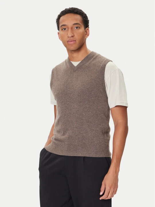 Zdjęcie produktu United Colors Of Benetton Sweter 1002U400L Szary Regular Fit