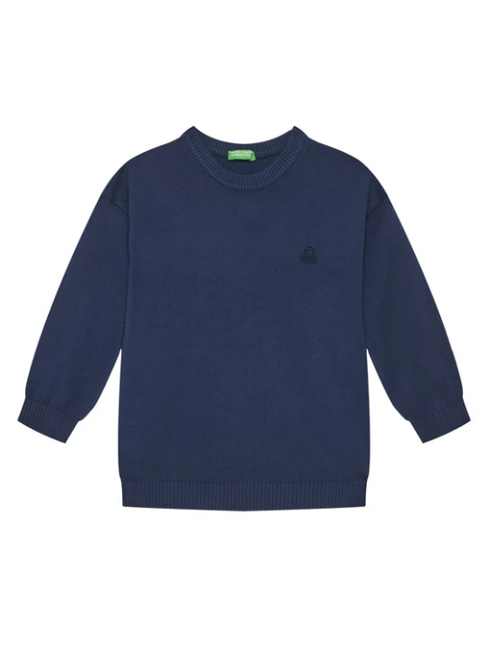 Zdjęcie produktu United Colors Of Benetton Sweter 1098G100U Granatowy Regular Fit