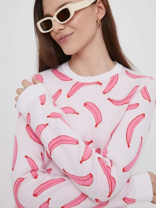 Zdjęcie produktu United Colors of Benetton sweter damski z bawełną