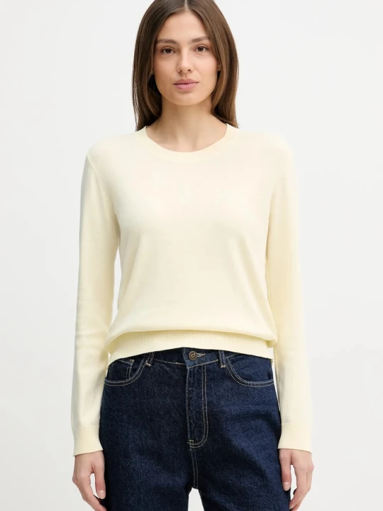 Zdjęcie produktu United Colors of Benetton sweter damski bawełniany