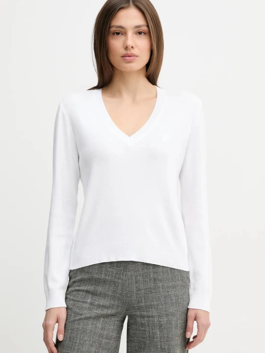 Zdjęcie produktu United Colors of Benetton sweter damski bawełniany