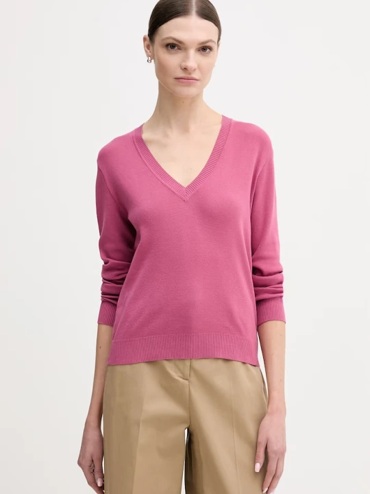 Zdjęcie produktu United Colors of Benetton sweter damski bawełniany