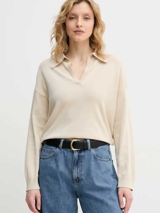 Zdjęcie produktu United Colors of Benetton sweter damski bawełniany