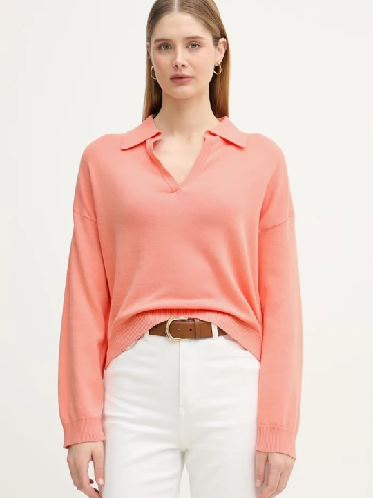 Zdjęcie produktu United Colors of Benetton sweter damski bawełniany