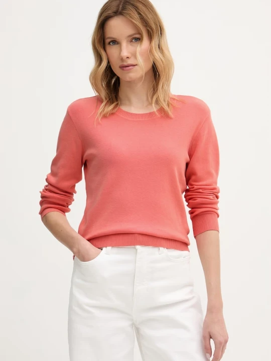 Zdjęcie produktu United Colors of Benetton sweter damski bawełniany