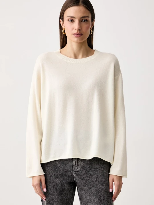 Zdjęcie produktu United Colors of Benetton sweter damski wełniany z dodatkiem kaszmiru