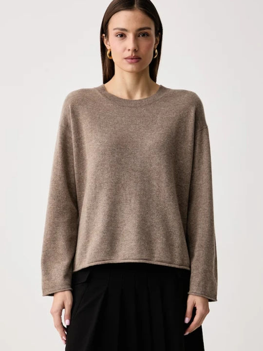 Zdjęcie produktu United Colors of Benetton sweter damski wełniany z dodatkiem kaszmiru