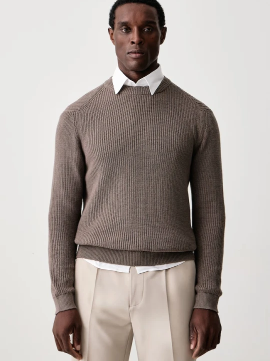 Zdjęcie produktu United Colors of Benetton sweter męski z dodatkiem wełny