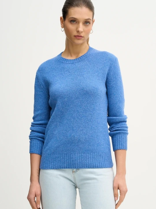Zdjęcie produktu United Colors of Benetton sweter wełniany niebieski