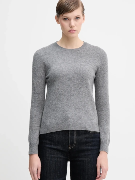 Zdjęcie produktu United Colors of Benetton sweter wełniany szary