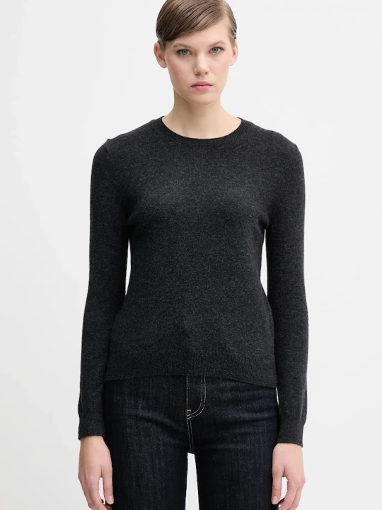 Zdjęcie produktu United Colors of Benetton sweter wełniany szary