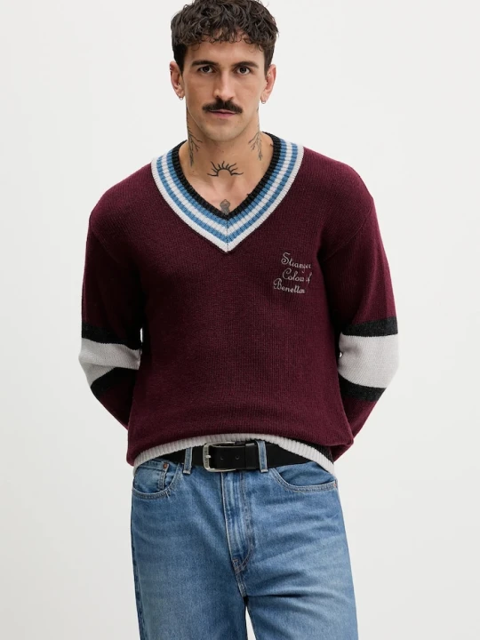 Zdjęcie produktu United Colors of Benetton sweter z dodatkiem wełny x Stranger Things