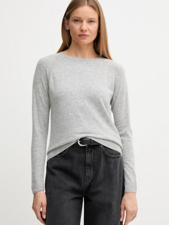 Zdjęcie produktu United Colors of Benetton sweter z domieszką wełny szary