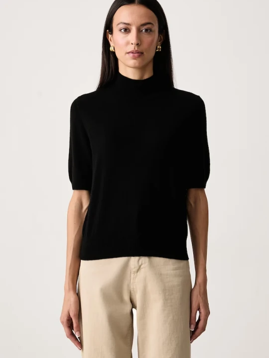 Zdjęcie produktu United Colors of Benetton sweter z krótkim rękawem damski z wełną