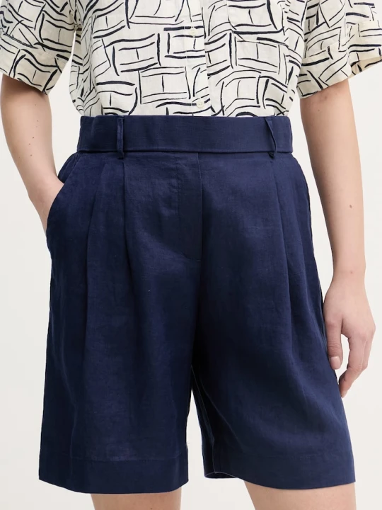 Zdjęcie produktu United Colors of Benetton szorty damskie lniane