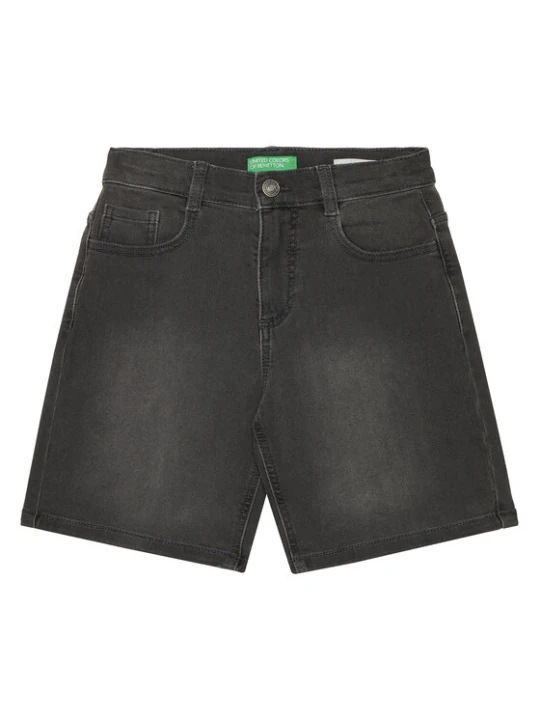 Zdjęcie produktu United Colors Of Benetton Szorty jeansowe 44LGC9048 Szary Regular Fit