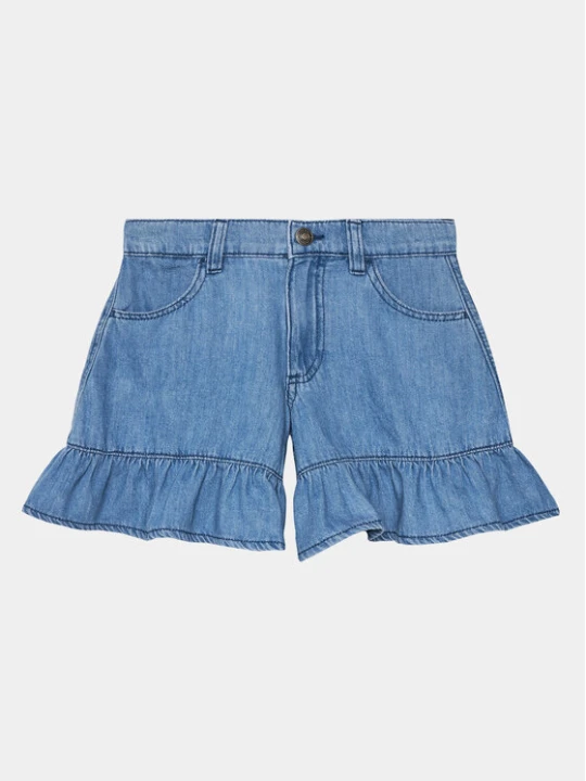 Zdjęcie produktu United Colors Of Benetton Szorty jeansowe 4AD6C902L Niebieski Wide Leg