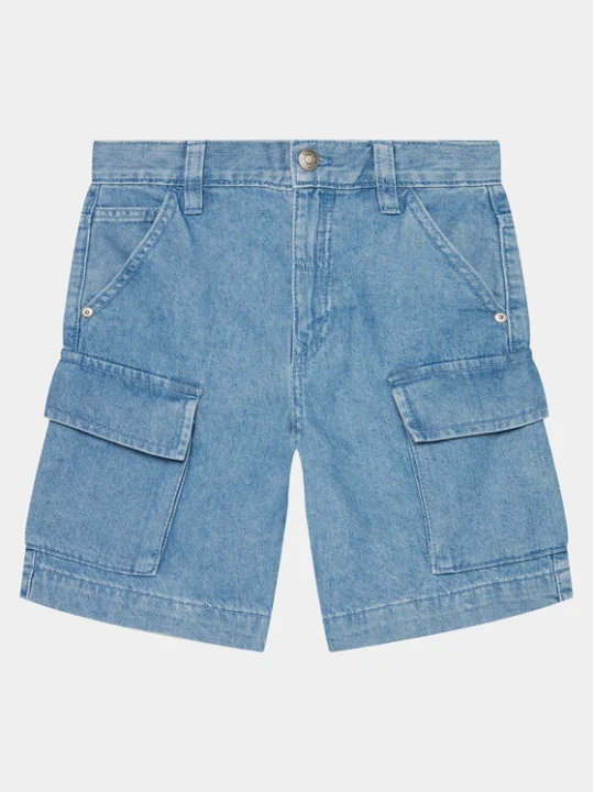 Zdjęcie produktu United Colors Of Benetton Szorty jeansowe 4AD7C902I Niebieski Relaxed Fit