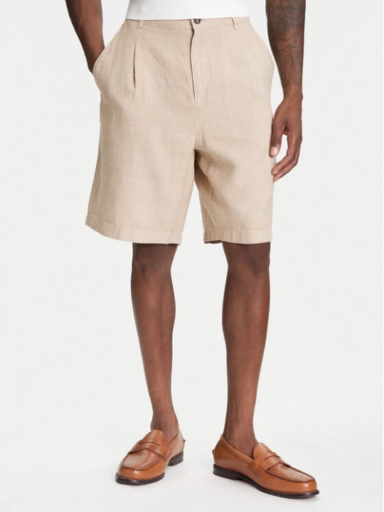 Zdjęcie produktu United Colors Of Benetton Szorty materiałowe 43B3U9010 Beżowy Regular Fit