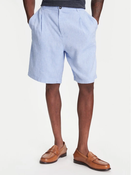 Zdjęcie produktu United Colors Of Benetton Szorty materiałowe 43B3U9010 Niebieski Regular Fit